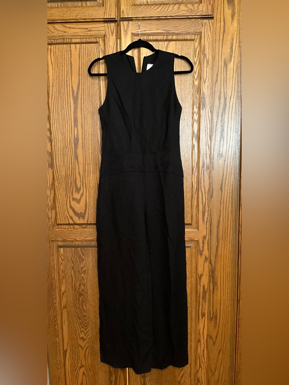 Narciso Rodriguez Black Sleek Sleeveless jumpsuit size small